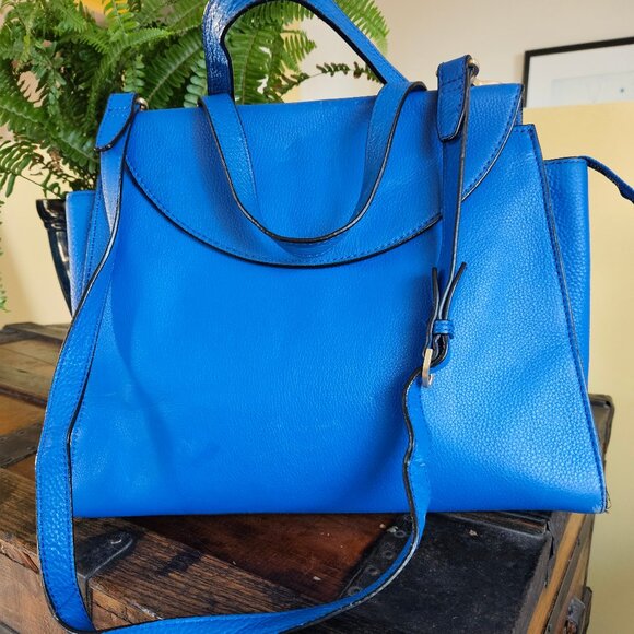 Kate Spade Royal Blue Saturday Leather Purse - Picture 1 of 14